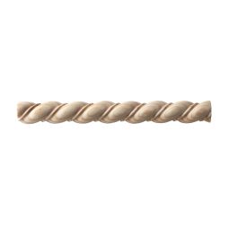 Rope wood moulding